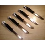 6 x original Solinger Allzweckmesser Obstmesser, Schälmesser