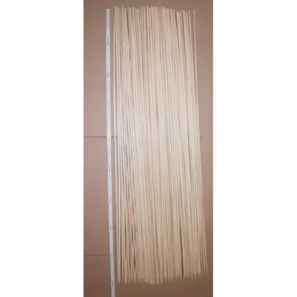 90 cm lange Bambus Spieße +/- Ø 6,3 mm Dick