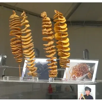 Multikartoffel Ständer, DIN-A5 Preisschild und Präsentationsständer