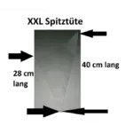 XXL Spitztüte für Chips