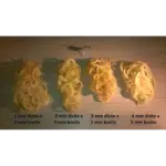 Curly Fries Klinge / Spaghetti Messer – Bild 3